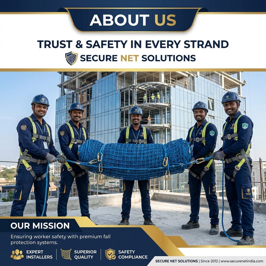 Govinda Safety Nets Installation